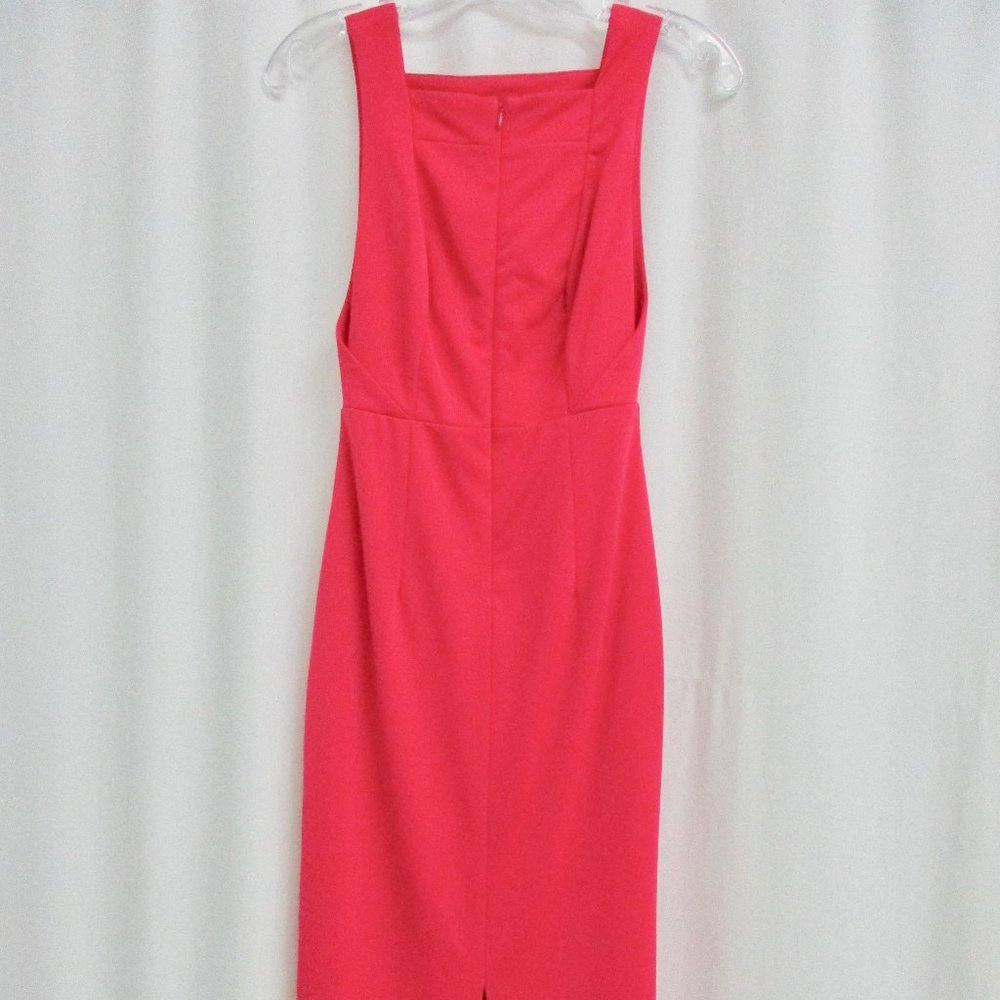 AQ/AQ Yenan Hot Pink Backless Midi Dress NWT Size 2 US / 6 UK